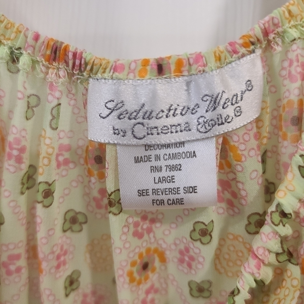 Seductive Wear by Cinema Exoile Baby Doll Size Large - Picture 5 of 9